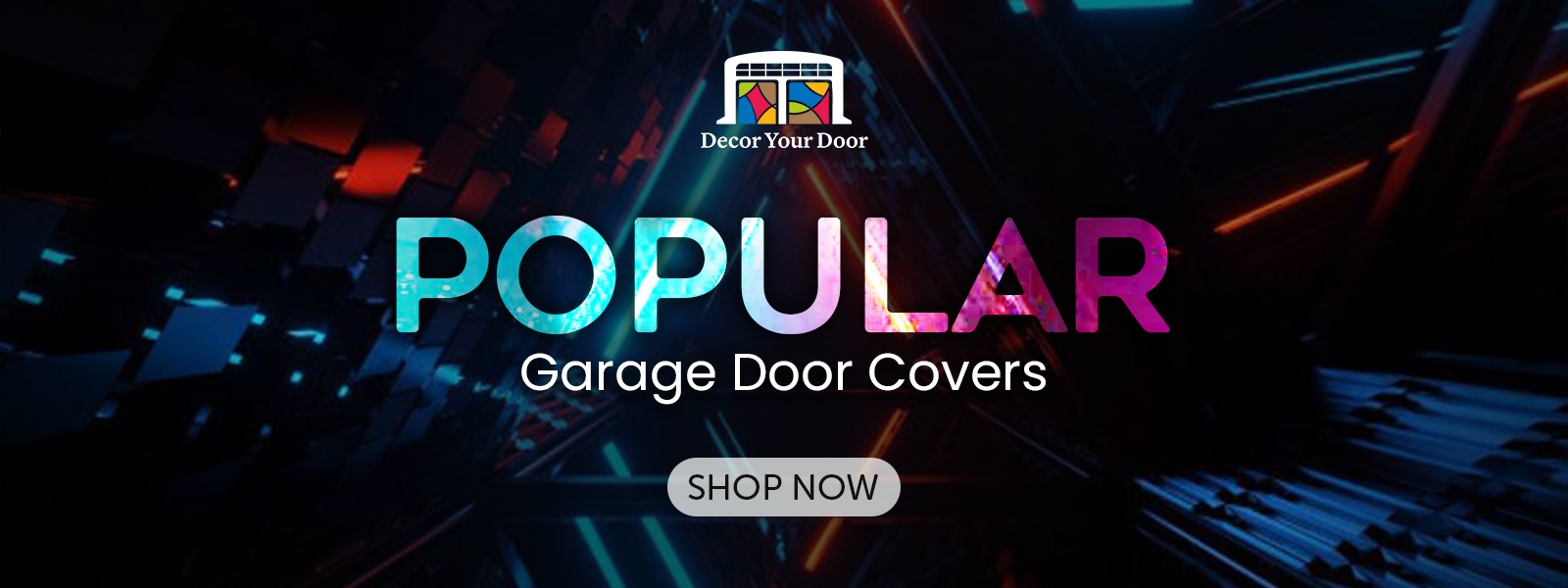 Popular Garage Door Covers Banner Backdrop | Decor Your Door™