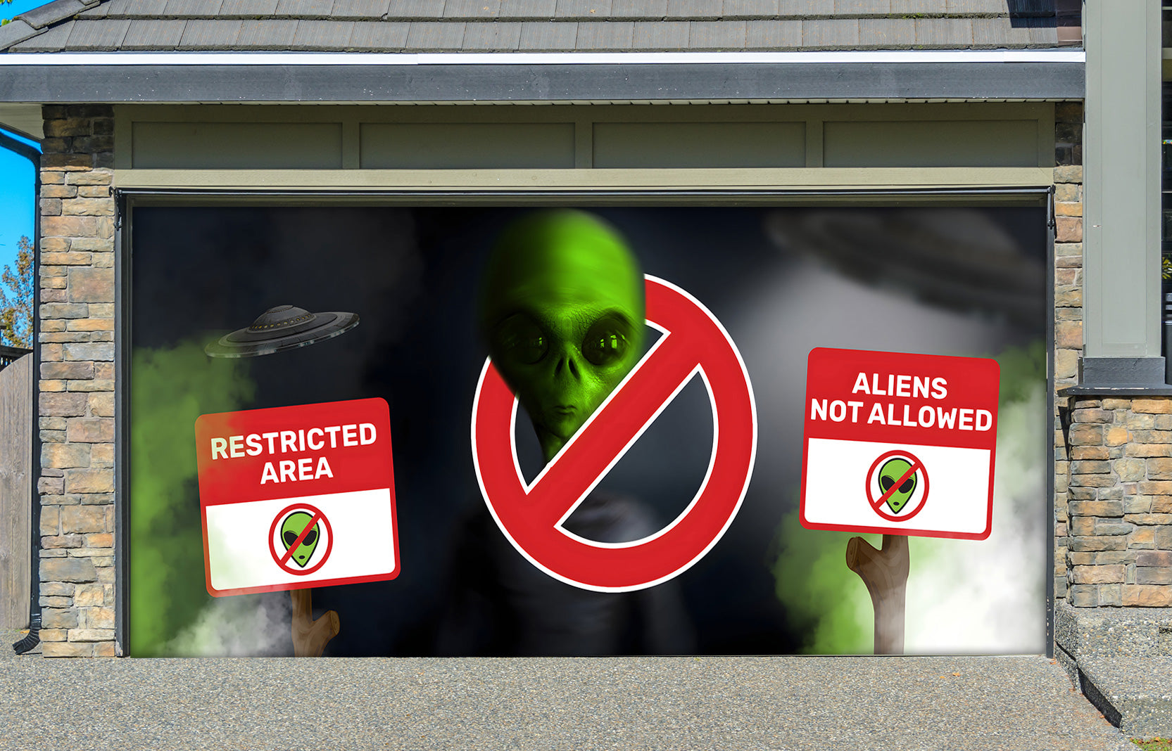 restricted-area-alien-not-allowed-garage-door-cover-wrap-backdrop