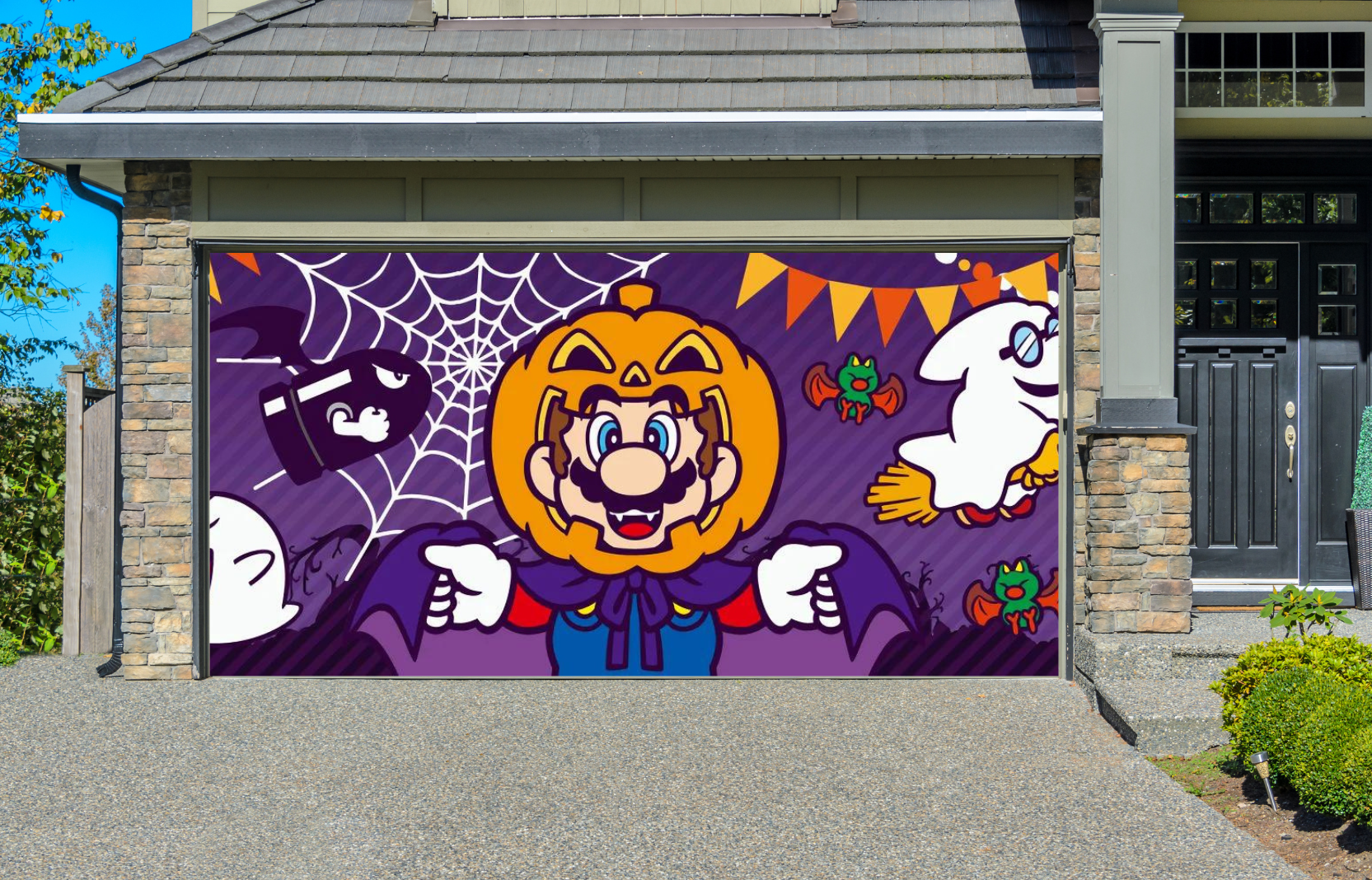 Mario　Simonの版画　La pluie d'or ドレスデザイン MarioPumpkinHeadHappyHalloween