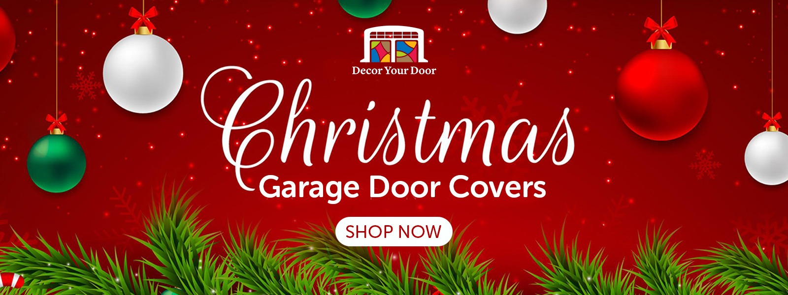 christmas garage door covers wrap mural decoration