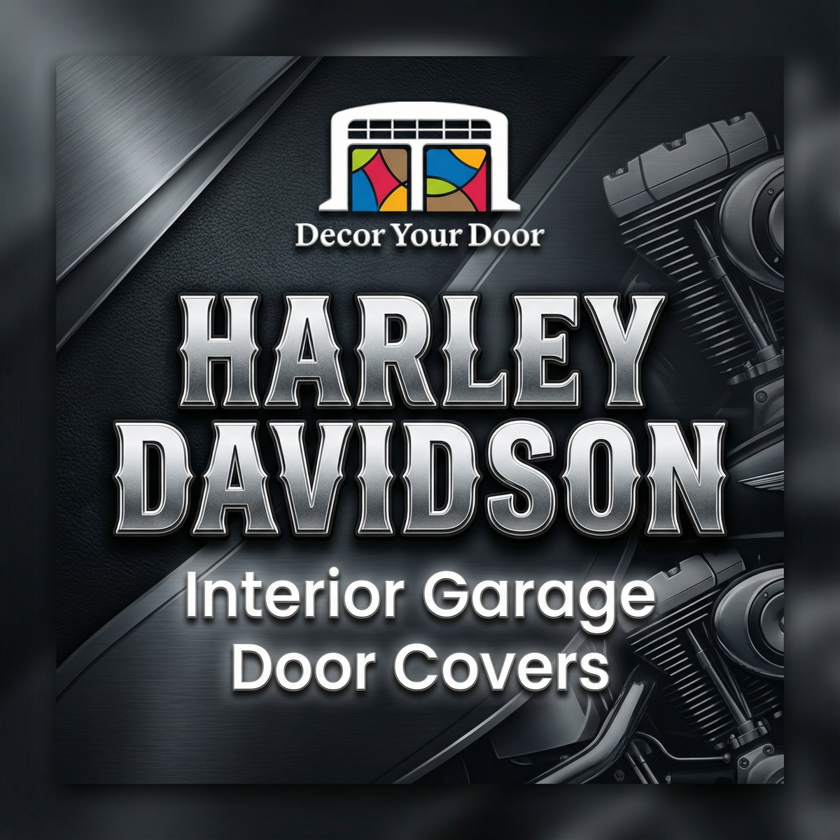 Harley Davidson – Interior Garage Door Covers