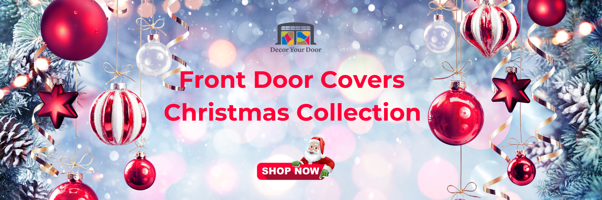 Front Door Covers Christmas Collection