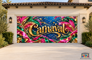 Rio Rhythm Carnaval Garage Door Cover
