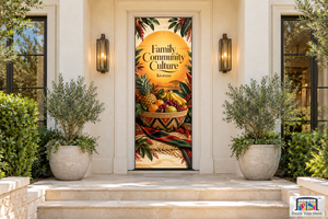 Harvest Sun Kwanzaa Front Door Cover