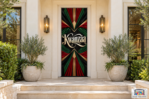 Heritage Weave Kwanzaa Front Door Cover