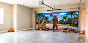 Balloon Street Terror - Interior Garage Door Cover
