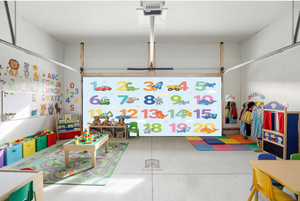 Adventure Numbers 1–20 Learning – Interior Garage Door Cover
