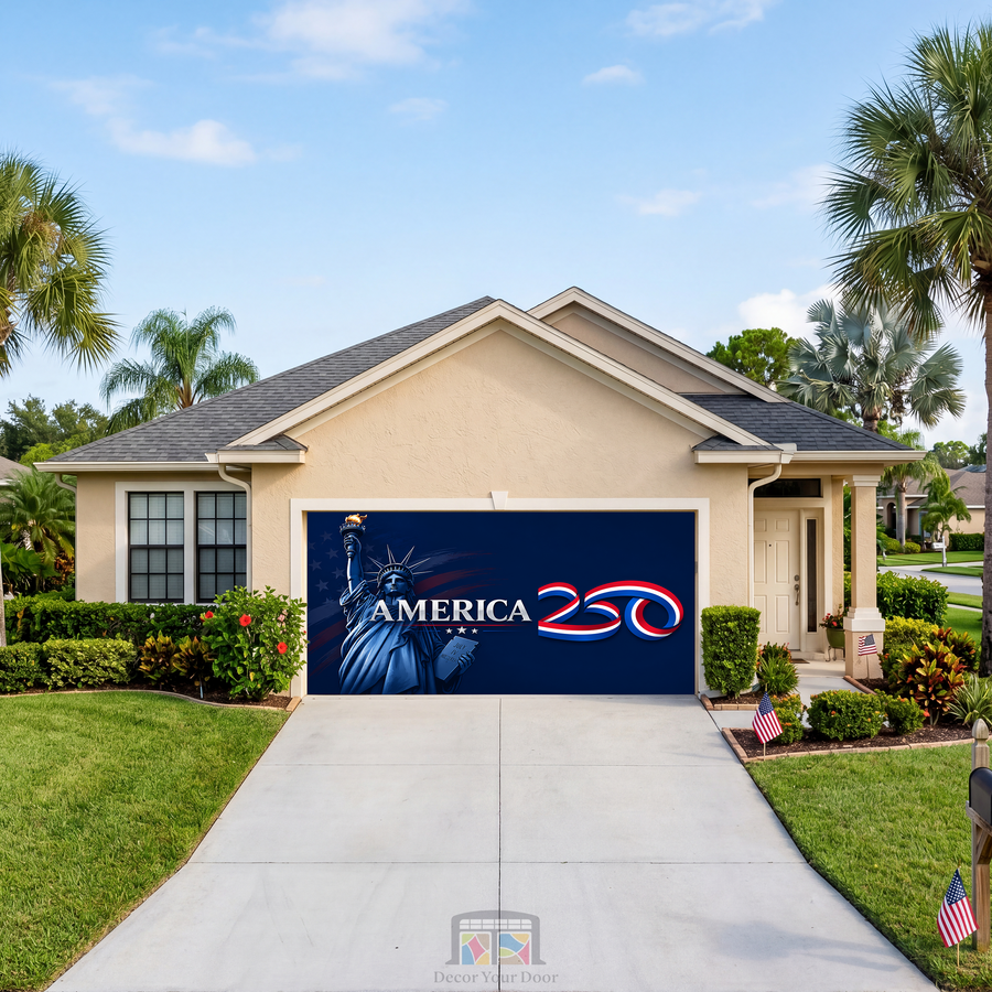 America 250 Liberty Celebration - Garage Door Cover