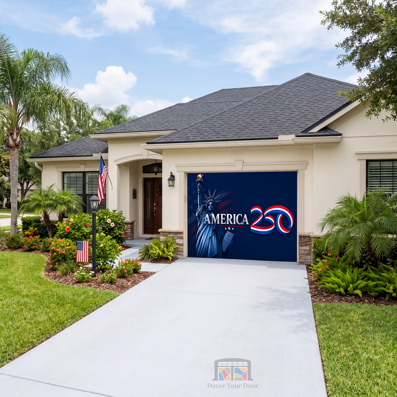 America 250 Liberty Celebration - Garage Door Cover