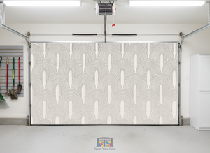 Boho Arches Harmony – Interior Garage Door Cover