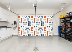 Boho Balance – Interior Garage Door Cover