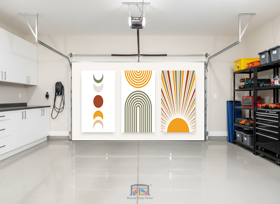 Celestial Balance – Interior Garage Door Cover