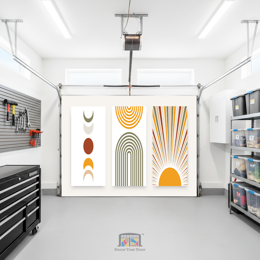 Celestial Balance – Interior Garage Door Cover