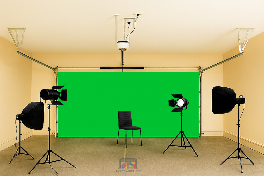 Chroma Studio Green – Interior Garage Door Cover