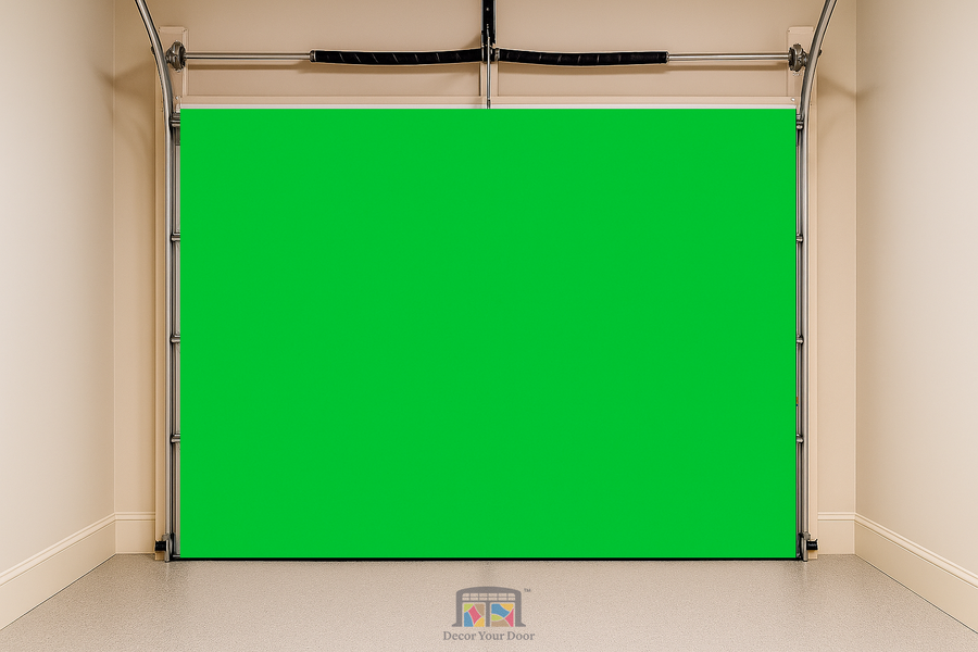 Chroma Studio Green – Interior Garage Door Cover