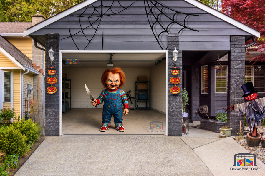 Cubierta para puerta de garaje Chucky