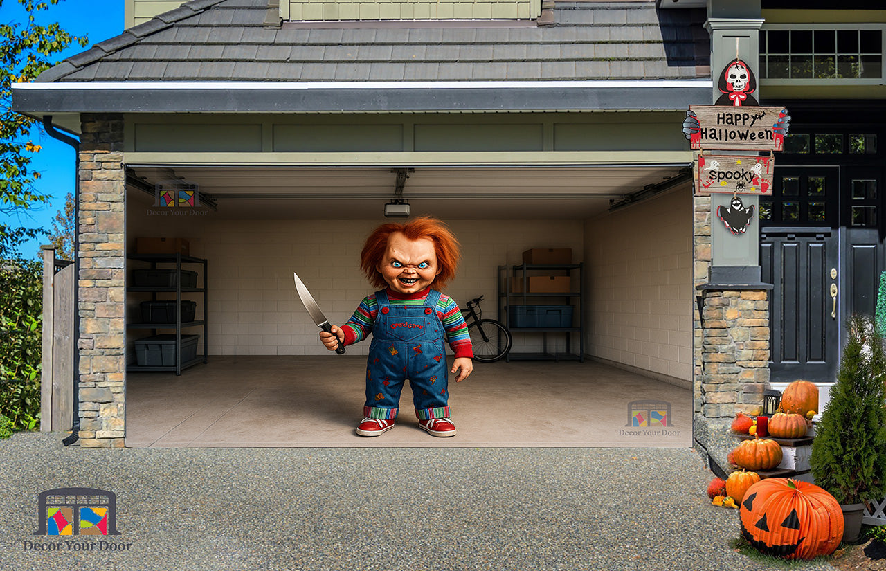 Chucky Garage Door Cover