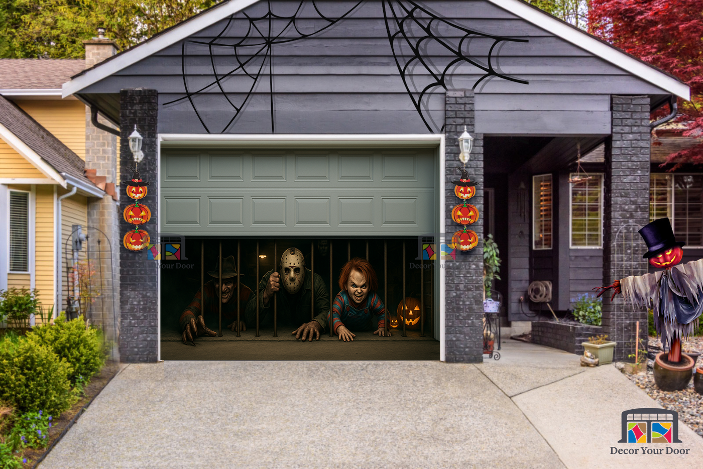 Creeping Out of the Garage - Garage Door Cover