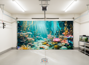 Crystal Reef Awakening – Interior Garage Door Cover
