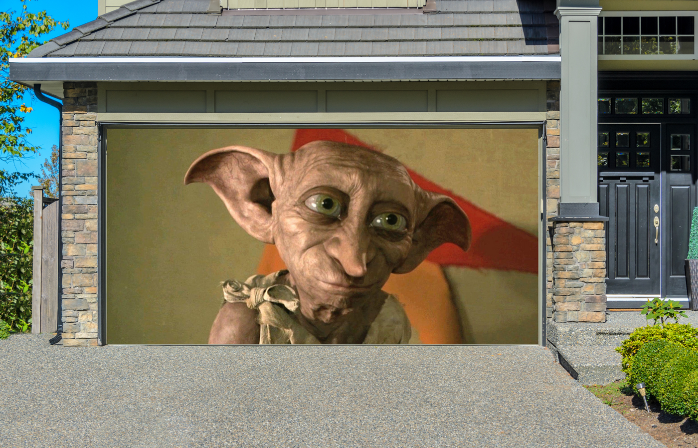 Dobby Harry Potter Garage Door Cover Wrap Banner