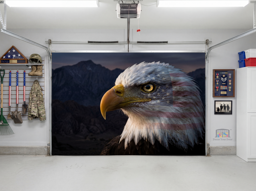 Eagle of Freedom – Interior Garage Door Cover