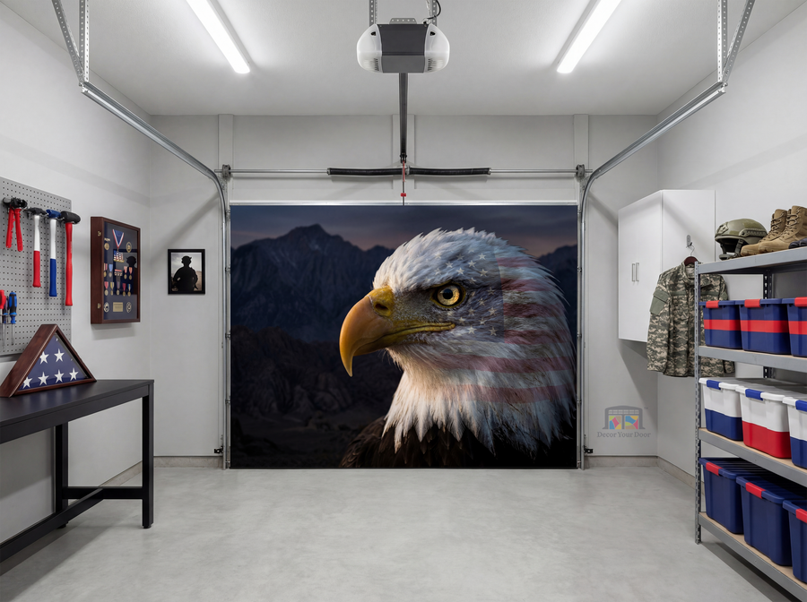 Eagle of Freedom – Interior Garage Door Cover