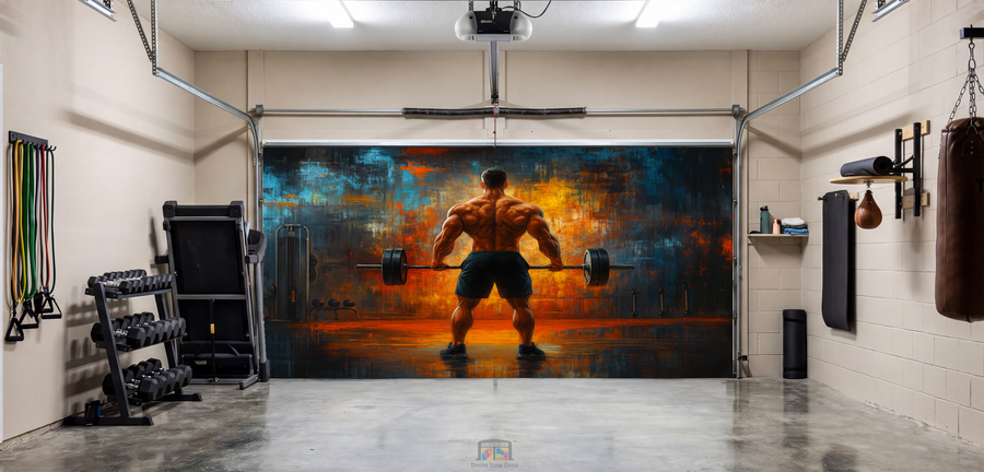Fire Within – Motivation Interior Garage Door Cover