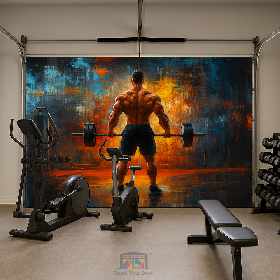 Fire Within – Motivation Interior Garage Door Cover