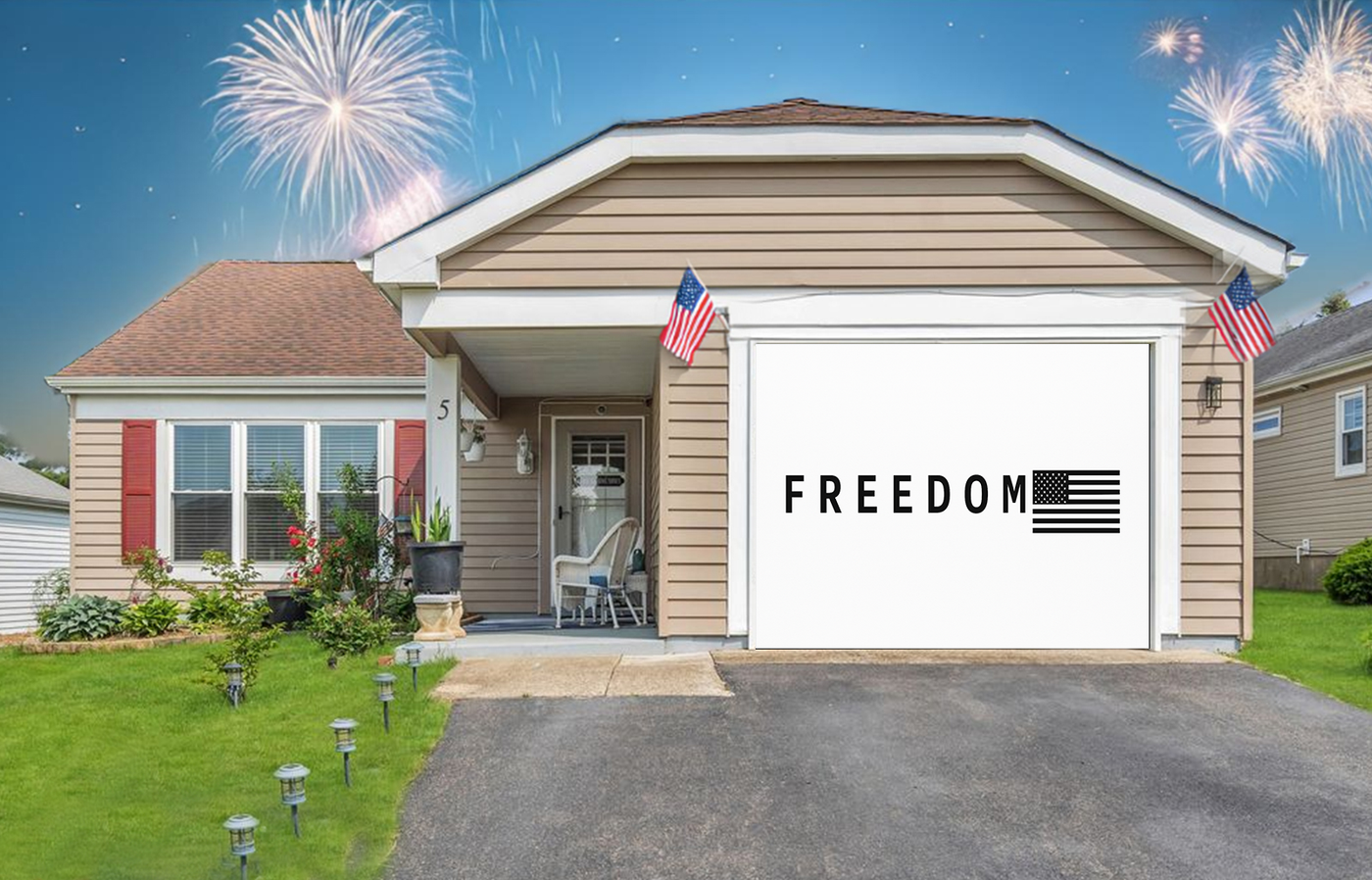 Freedom USA – Garage Door Cover