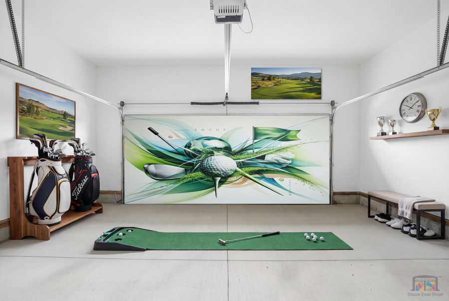 Golf Spirit - Interior Garage Door Cover