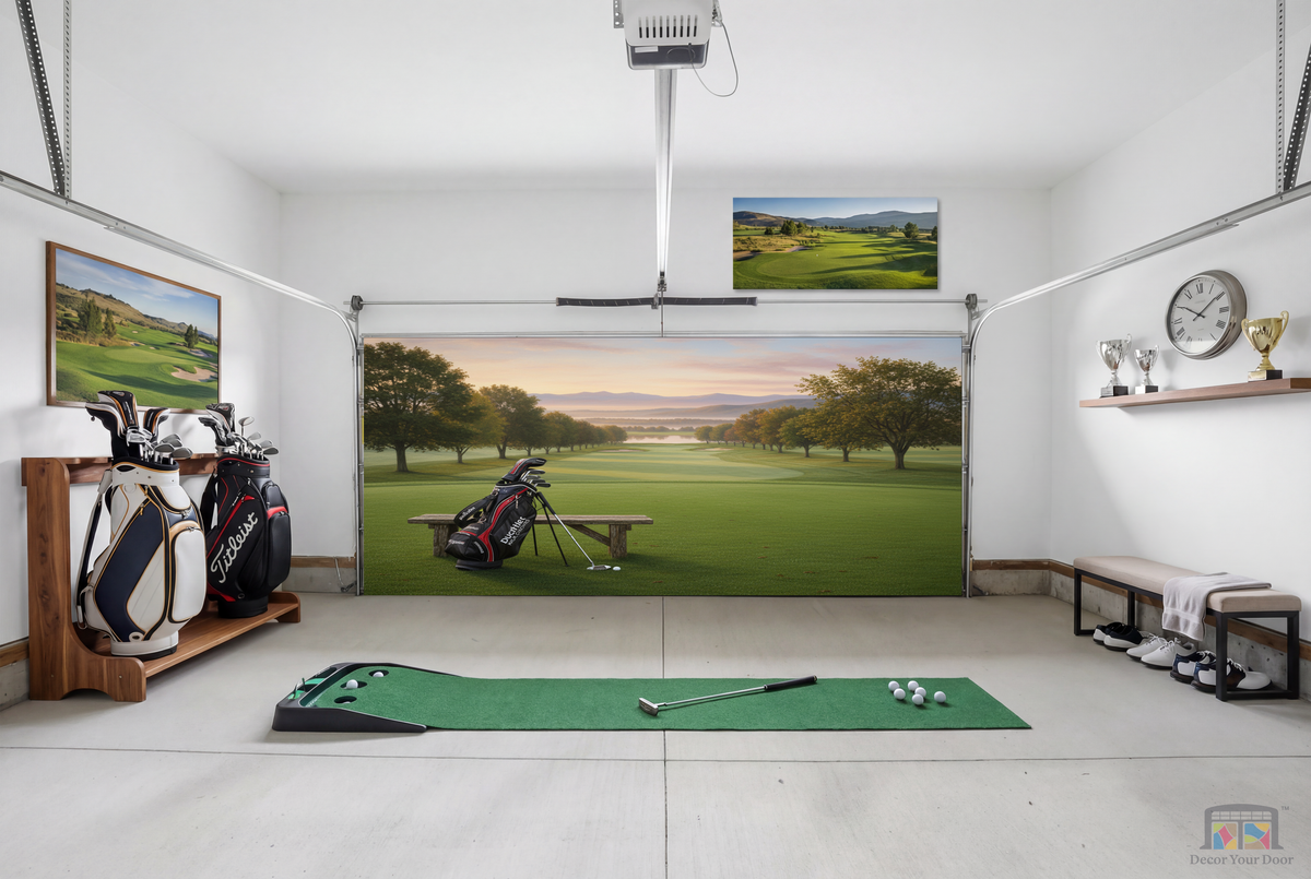Golf Oasis - Interior Garage Door Covers