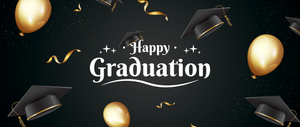 Fondo de pancarta para puerta de garaje con temática de graduación (3)