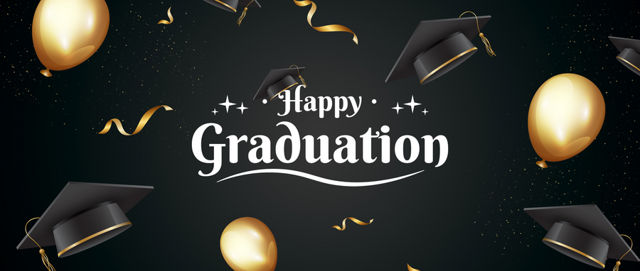 Fondo de pancarta para puerta de garaje con temática de graduación (3)