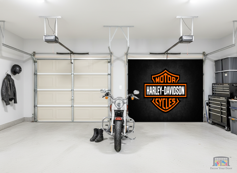 Harley Pride – Interior Garage Door Cover