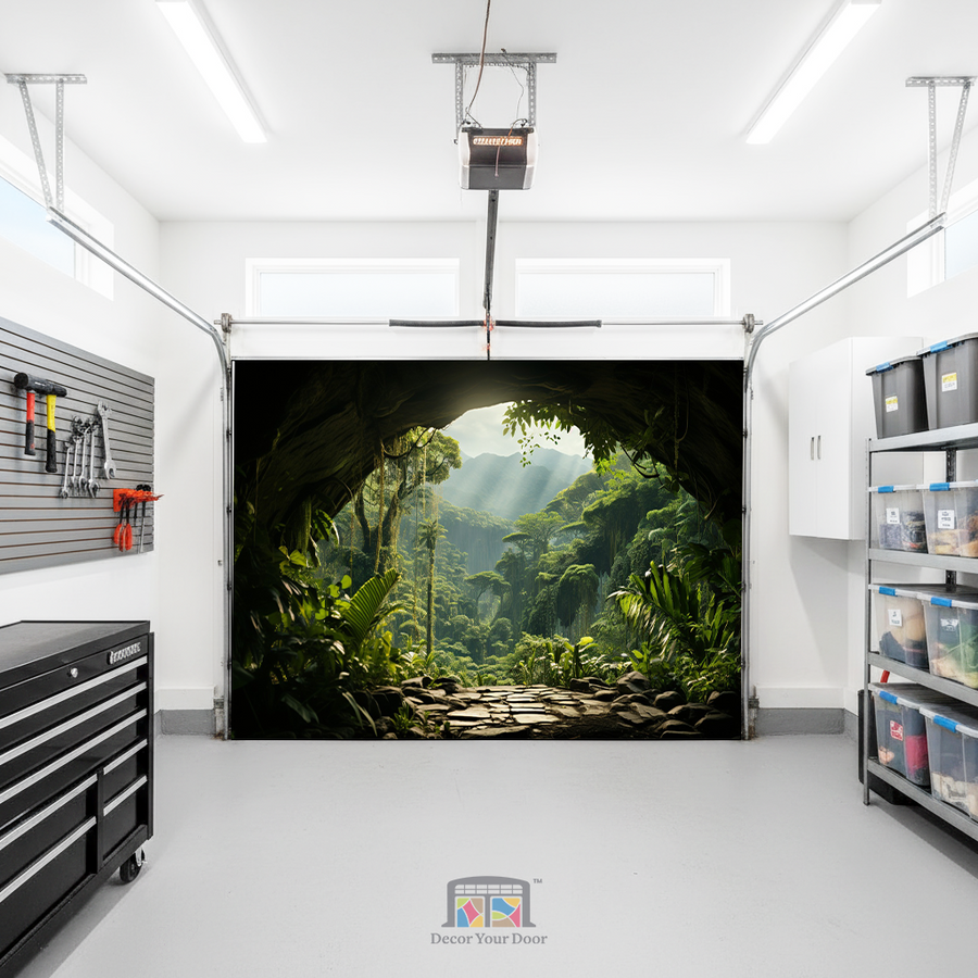 Hidden Valley View – Interior Garage Door Cover