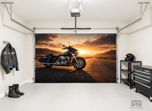 Iron Freedom Rider – Interior Garage Door Cover