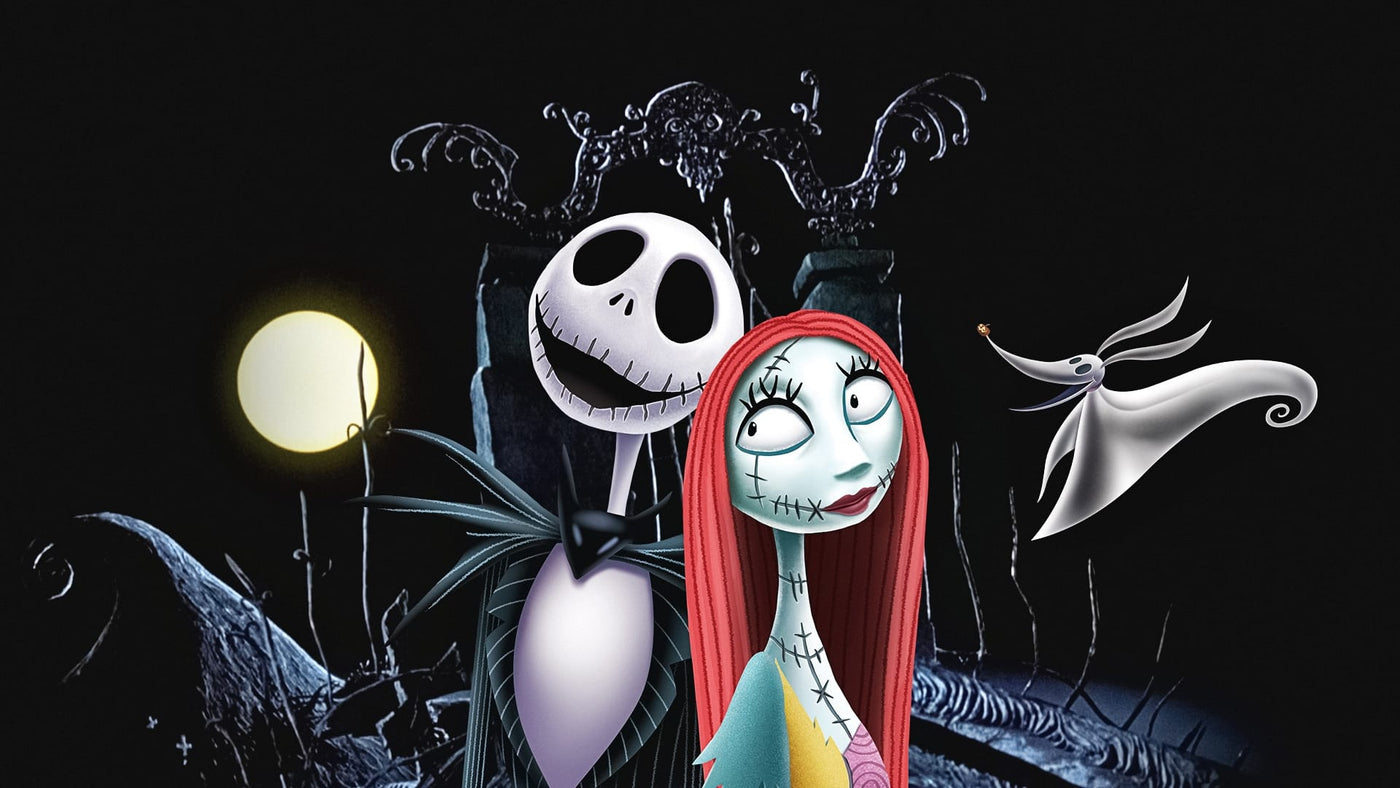 Jack and Sally The Nightmare Before Christmas Garage Door Cover Banner Wrap