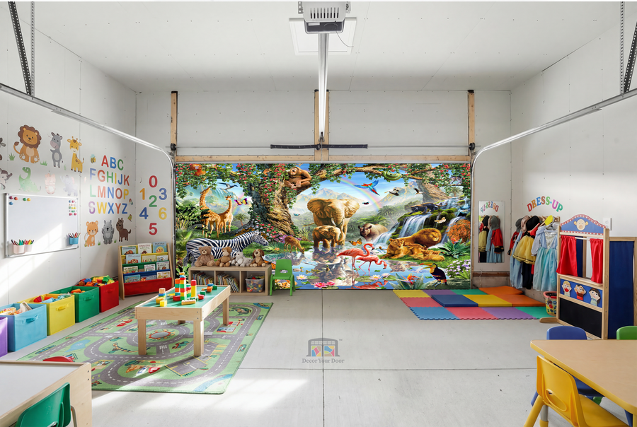 Jungle Dreams – Interior Garage Door Cover