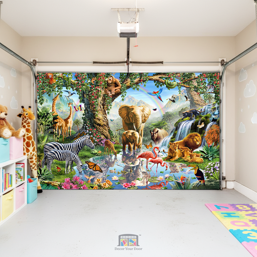 Jungle Dreams – Interior Garage Door Cover