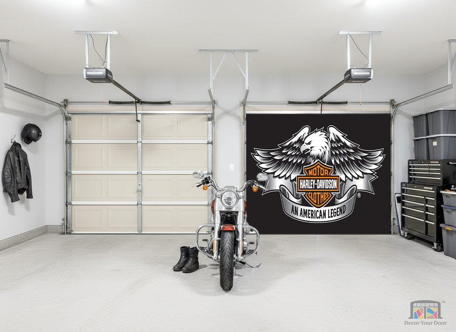 Legendary Eagle – Harley Interior Garage Door Cover
