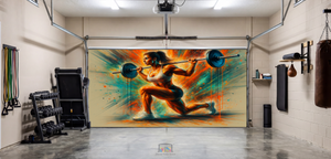 Lunge Power Motion – Motivation Garage Door Cover