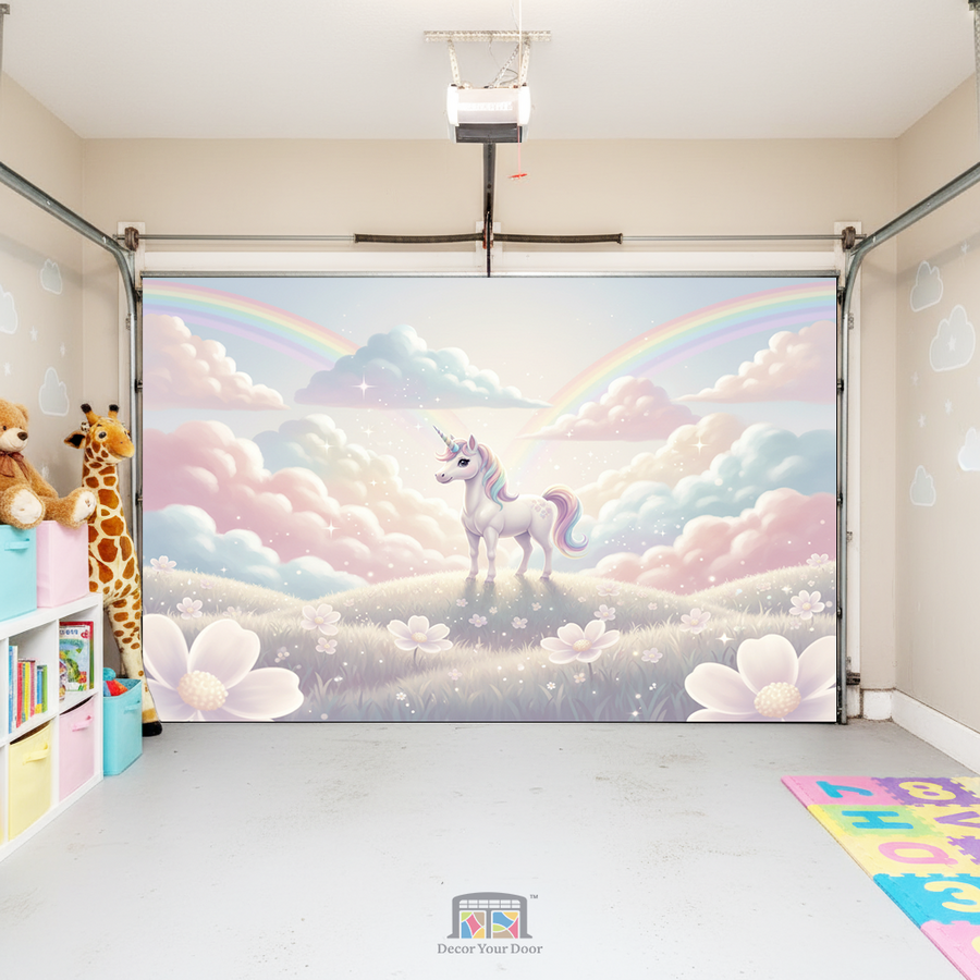 Magical Unicorn Dreamland – Interior Garage Door Cover