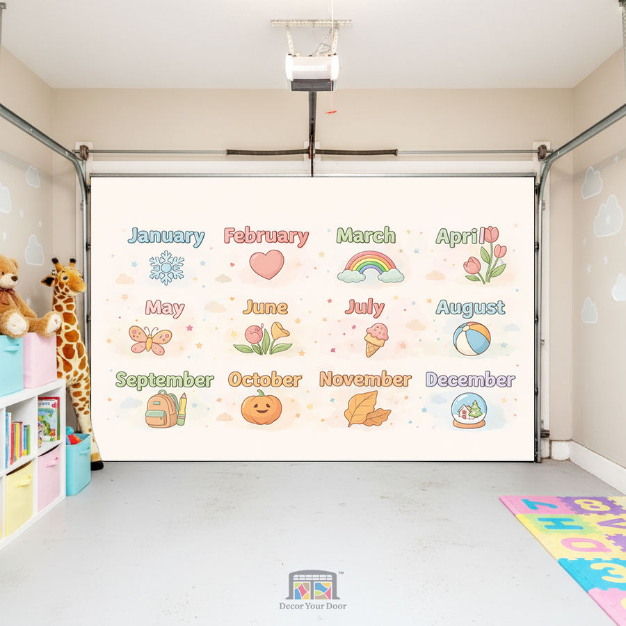 My First Months of the Year Learning – Interior Garage Door Cover
