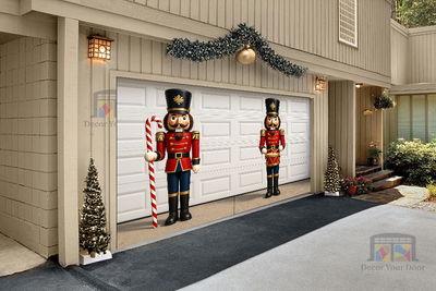 Nutcracker Guard - Garage Door Cover