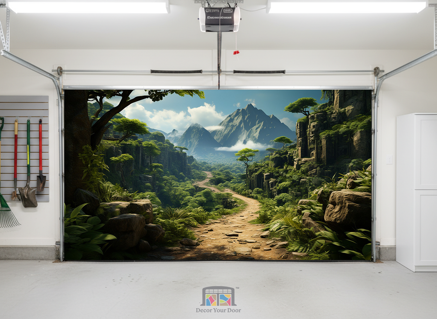 Path of Serenity – Interior Garage Door Cover
