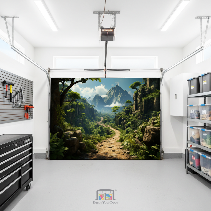 Path of Serenity – Interior Garage Door Cover