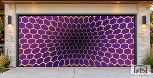 Psykedelisk illusion – garageportovertræk