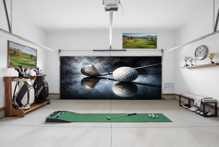 Pure Golf Precision – Interior Garage Door Cover