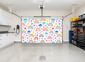 Rainbow Dreams – Interior Garage Door Cover