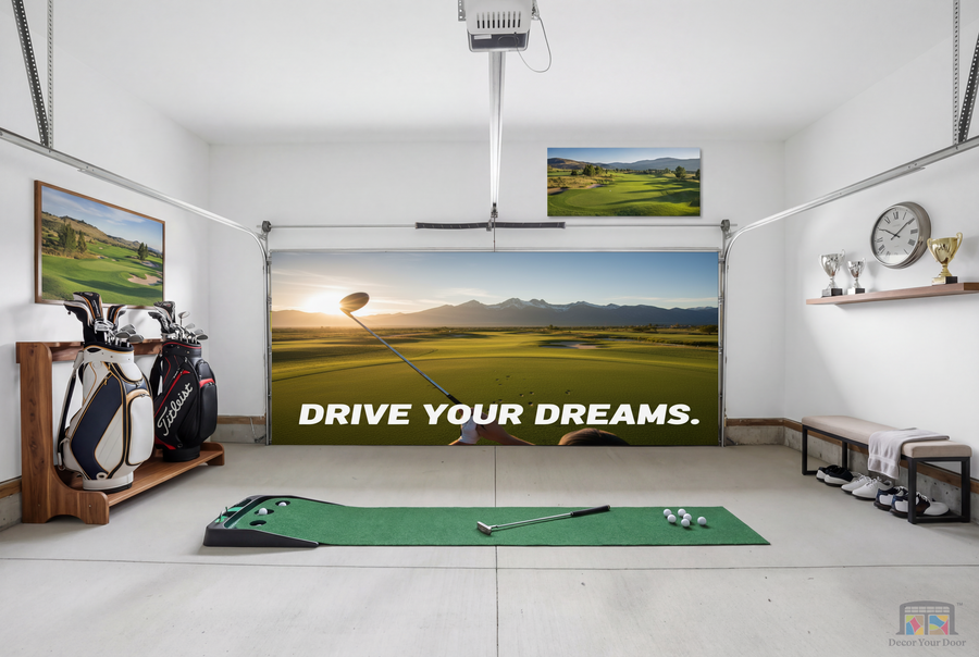 Ready to Swing - Interior Garage Door Cover